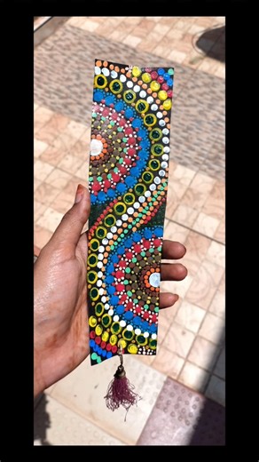 Handmade Mandala Bookmark | Perfect Gift Idea | Soulkraft Dm #mandalatutorialdrawing #dotmandala