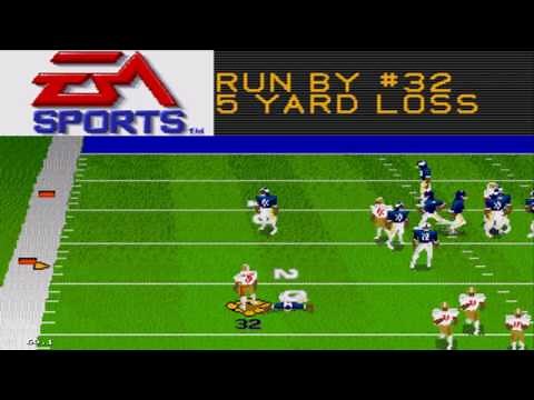 Madden NFL '95 Sega Genesis Gameplay HD
