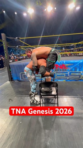 I can’t believe Mike Santana Did this on #tnagenesis #tna