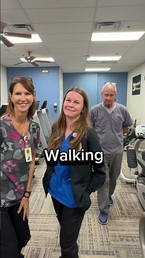 The CLOSER we get to the camera - the more we LOVE the exercise for cardiac rehab