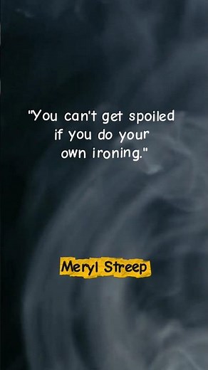 "🧠 Stay Humble & Real | Meryl Streep Inspiring Quote ✨💪"