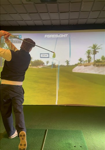 BREAK 30 HOLE 4 What a golf hole (if we do say so ourselves) #golf #golfer #sim #exeter #golfswing