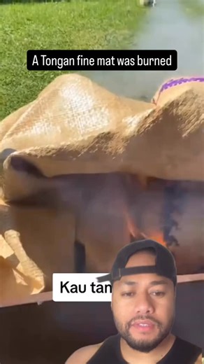 17K views · 2.5K reactions | A Tongan fine mat was burned #finemat #tonga #culture #familydispute #fblifestyle | Louis Ova | Facebook