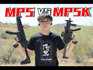 MP5 vs MP5K！衝鋒槍經典之作!｜湯黑頭子