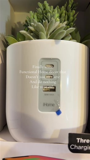Cute functional home decor, succulent, power bank would make a great gift idea #homedecor #home #tiktokshopblackfriday #homeandelectronicdeals #tiktokshopcreatorpicks
