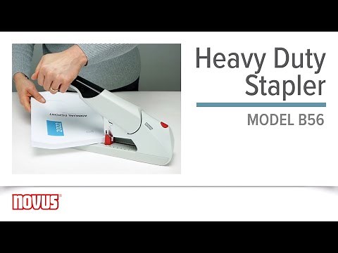 Novus B56 Heavy Duty Stapler - Staple up to 200 sheets with ease!