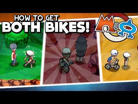 Pokémon Omega Ruby and Alpha Sapphire - Get Both Acro and Mach Bike!