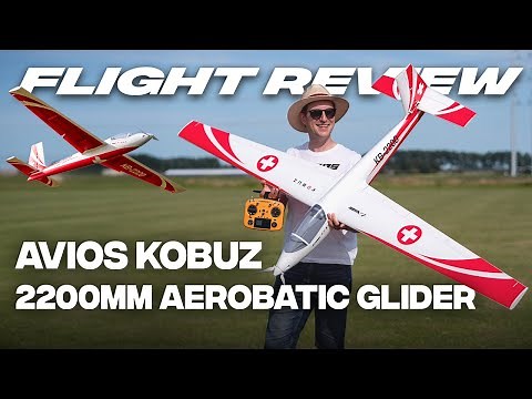 NEW! Avios Kobuz (PNF) Sports-Scale Aerobatic Glider w/Flaps EPO 2200mm #hobbyking #avios