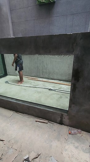 Aquarium Mega Tank 400x150x130 - Paludarium Aquascape