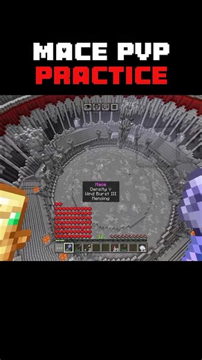 Mace PvP is INSANE! ⚔️#minecraft #pvp