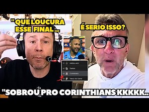 o Santos passou o corinthians kkkkk