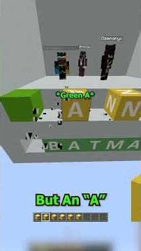 Minecraft Guess The Word Challenge