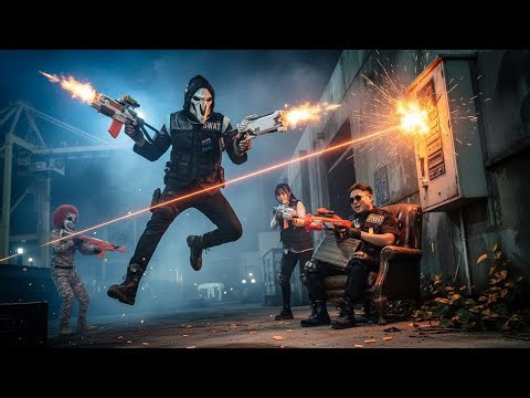 LTT Films : Silver Flash Disrupts Nightfall Cartel Crime Ring With Precision Nerf Guns