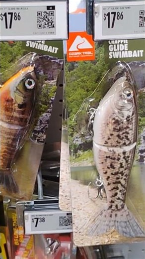 Ozark trail has swim baits
