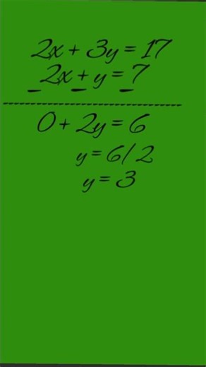 Solving #simultaneous #equations #like #share #subscribe