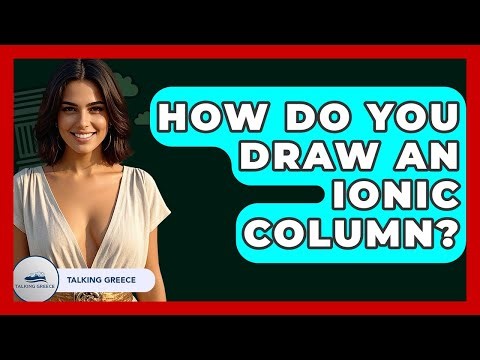 How Do You Draw An Ionic Column? - Talking Greece