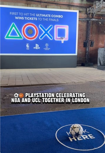 Celebra las asociaciones de PlayStation con NBA y UEFA
