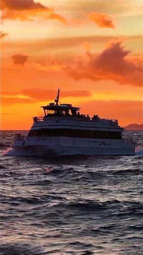 Maui sunsets are best viewed on the water 🌅