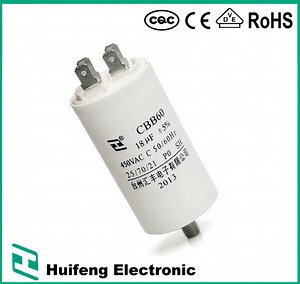 [Hot Item] Cbb60 AC Motor Run Capacitor Pins Series with Ce UL