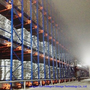 [Hot Item] Smart Atomatic Frozen Food Storage Pallet Runner Racking