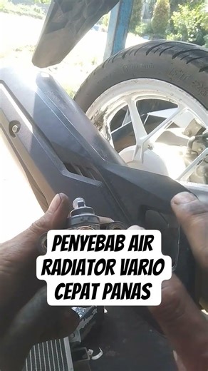Inilah penyebab air radiator Vario cepat panas #shorts #viral #trending