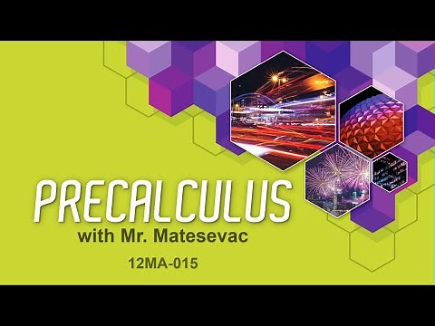 Grade 12 Precalculus