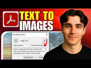 How To Add Alternate Text To Images In Adobe Acrobat Pro DC (Tutorial 2026)