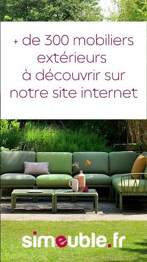 Préparez vos plus beaux moments en extérieur avec du mobilier de jardin cocooning ! ☀️