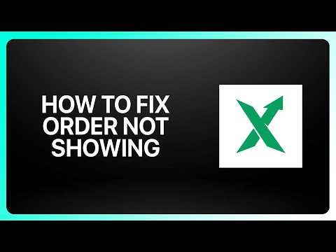 How To Fix “Order Not Showing” On Stockx 2026! Tutorial
