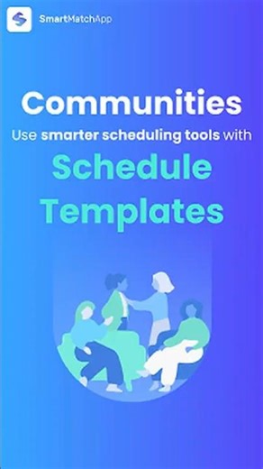 📅 Manual scheduling? With SmartMatchApp, you can now build schedules in seconds using templates.