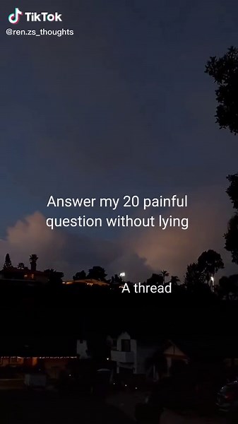 Answer 20 Painful Questions Without Lying - Can You Handle It?