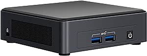 Intel NUC 11 Pro NUC11TNKV50Z Tiger Canyon Home & Business Mini PC Mini Desktop 11th Generation Intel® Core™ i5-1145G7 Processor with Intel vPro® Technology,4 Cores,8 Threads(NO RAM&SSD)