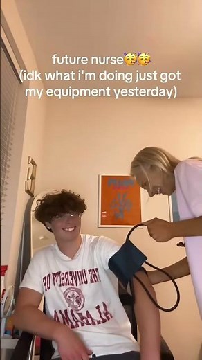 Wore the stethoscope backwards... rookie move!