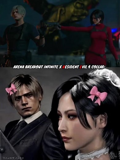 Leon and Ada are joining Arena Breakout Infinite x Resident Evil 4 Collab ☠️🔥 #shorts #re4 #adaleon