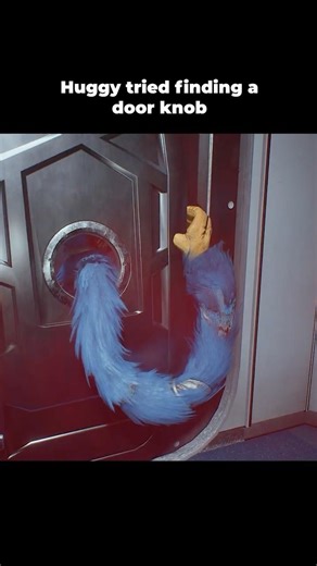 Huggy First Tried Finding The Door Knob