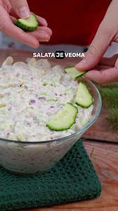 Tzatziki-tuna posna salata ☺️ recept je u komentarima ⬇️ | Mikina kuhinja