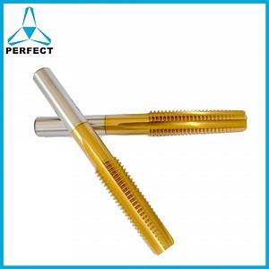 [Hot Item] Welded Shank Type H Nib HSS Nut Taps Tin Coated/Ticn Coated for Nut Fastener Threading
