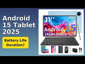 REVIEW (2026): Android 15 Tablet 2025. Features.