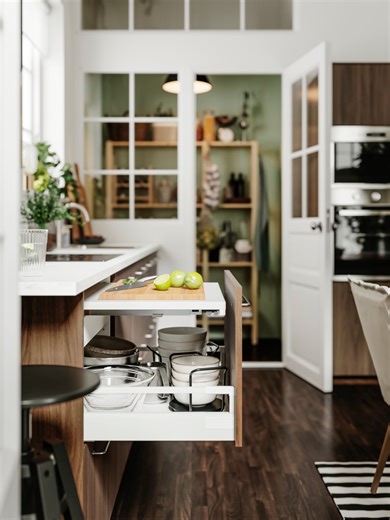 How to organise kitchen cabinets and drawers: 8 ideas