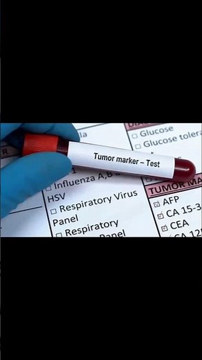 "Tumor Markers Explained | Key Cancer Detection Tests 🧪 How to detect cancer #cancer #shorts"