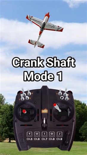 Crank Shaft mode 1 , Realflight evolution simulator #rcplane