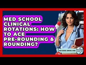 Med School Clinical Rotations: How To Ace Pre-Rounding & Rounding? - Med School Survival Guide