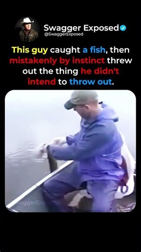 When You Finally Catch One and Immediately Drop it 🎣😭