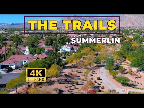 The TRAILS SUMMERLIN 4K Tour & Country Club Hills Summerlin