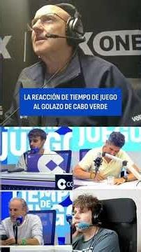 Tiempo de Juego's reaction to Cape Verde's stunning goal against Argentina
