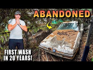 Real-Time Cleaning of the RAREST Car From The '80s!