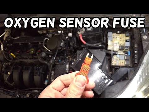 OXYGEN SENSOR FUSE LOCATION AND REPLACEMENT FORD FOCUS MK3 2012-2018