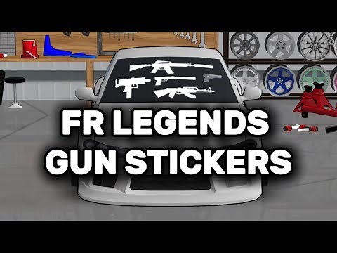 FR Legends gun stickers (free livery codes)