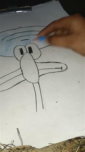 Squidward tentacles drawing #art #artvideo #creative