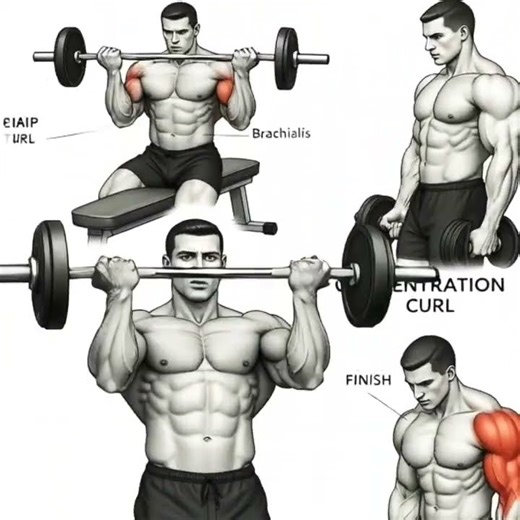 bicep muscle and high growth exercise # fitness #physicalfitness #homeworkout